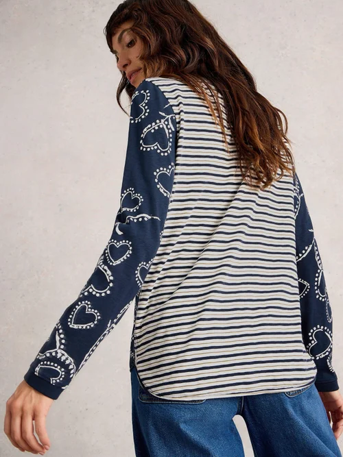 Langarmshirt Clara - Navy Multi - 52 Bild 4