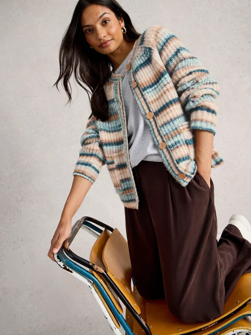 Strickjacke Suzanna - Blue Mlt - 52 Bild 1