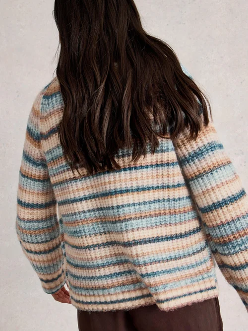 Strickjacke Suzanna - Blue Mlt - 50 Bild 4