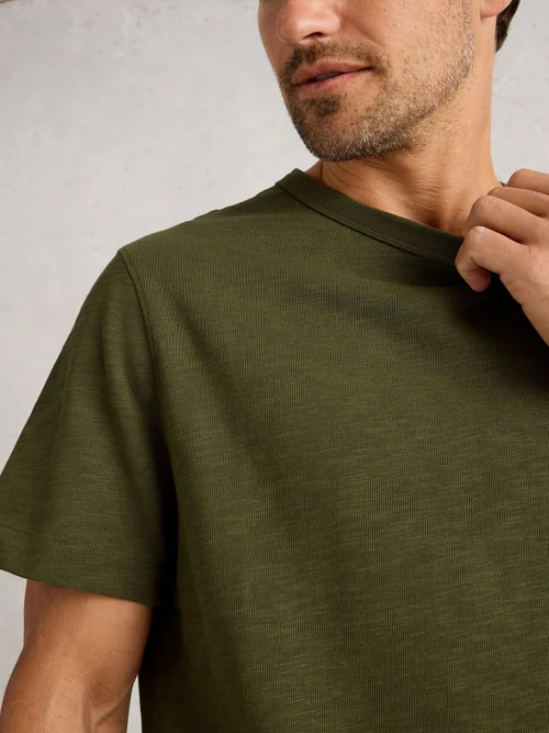 T-Shirt Harrington - Khaki Grn - XXL Bild 3