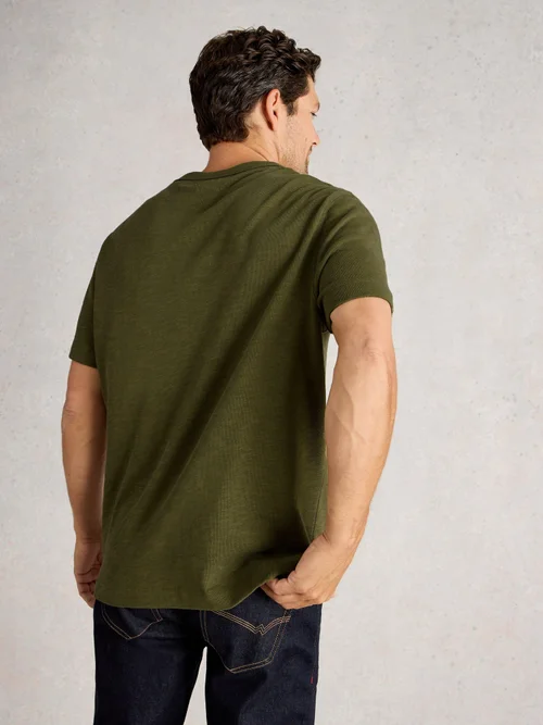 T-Shirt Harrington - Khaki Grn - XXXL Bild 4