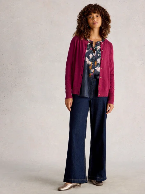 Strickjacke Lulu - Dk Plum - 48 Bild 2