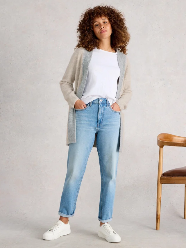 Lange Strickjacke Erin