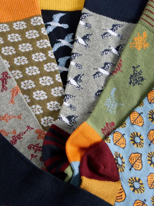 7er-Pack Socken - Navy Multi - 44-46 Bild 2
