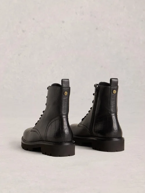 Schnürstiefel Darcey - Pure Blk - 41 Bild 4