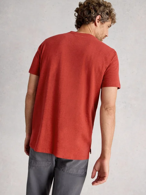 T-Shirt Abersoch mit Fahrradmotiv - Red Pr - XXXL Bild 4