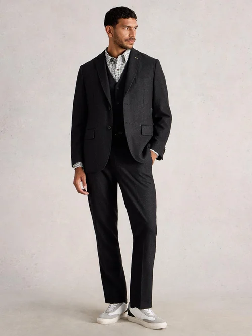 Sakko aus Wollmischung - Charc Grey - 46 Bild 2