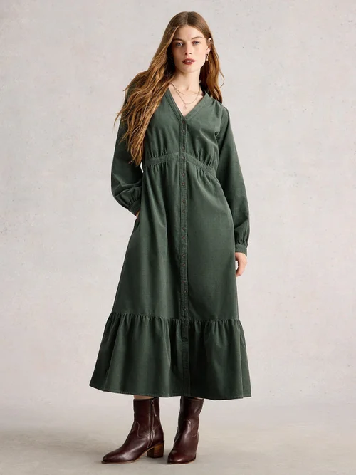 Kordkleid Phoebe - Dus Green - 52/R Bild 2