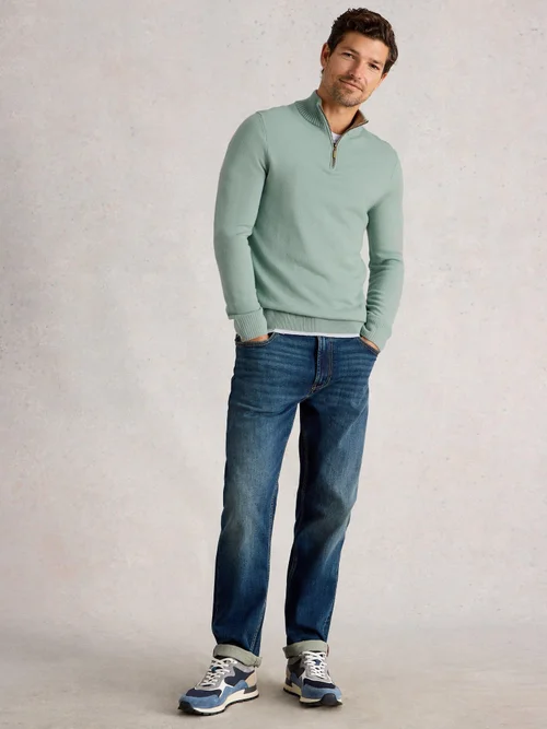 Merinopullover Newport mit Trichterkragen - Lgt Green - XXXL/R Bild 2