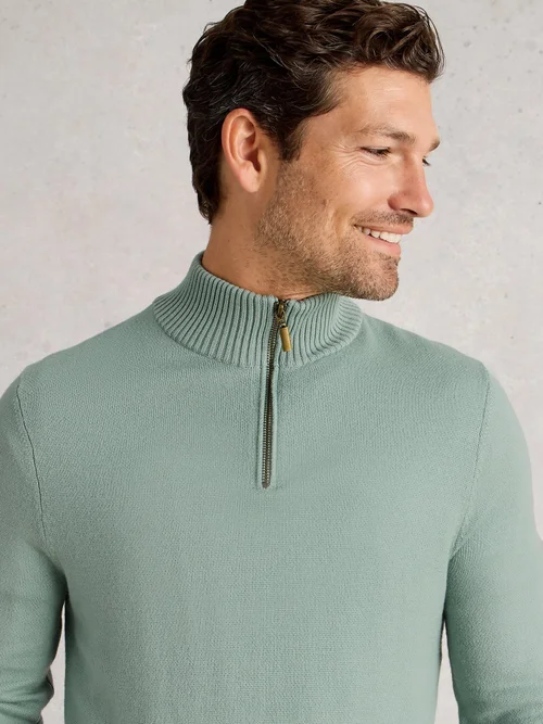 Merinopullover Newport mit Trichterkragen - Lgt Green - XXL/R Bild 3