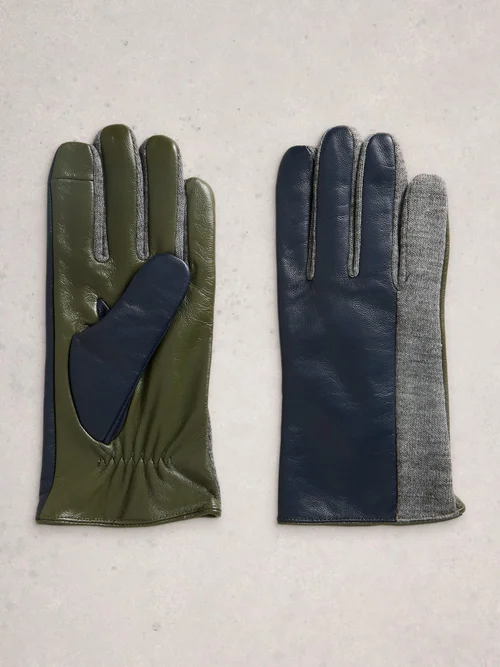 Lederhandschuhe Layla - Navy Multi - S/M Bild 3