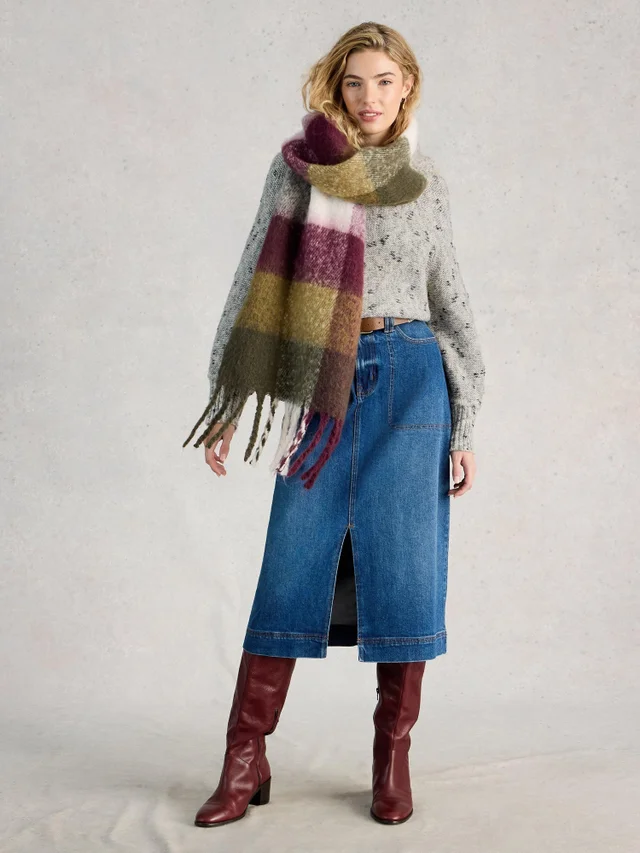 Pullover Mono mit Rollkragen