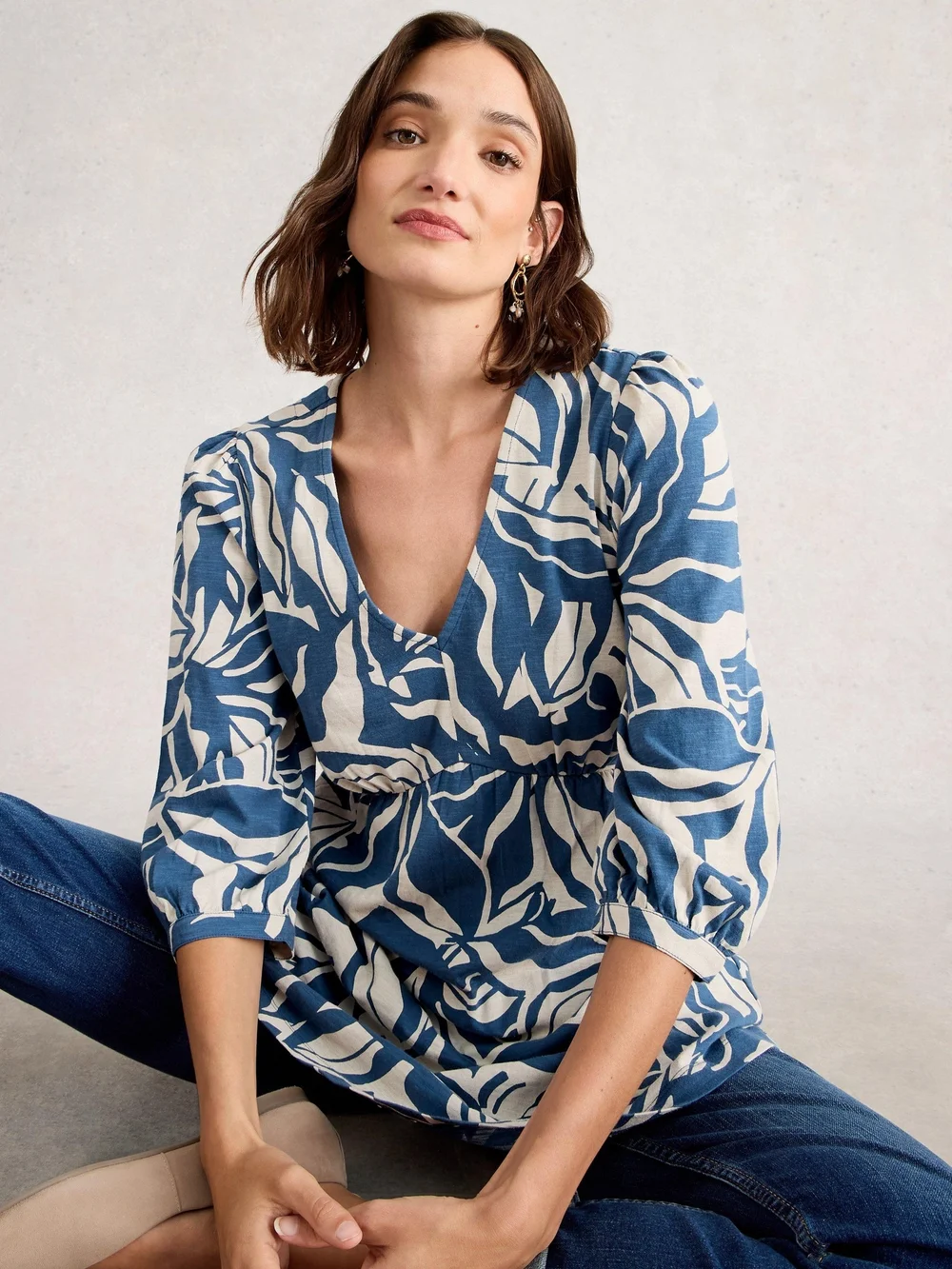 Tunika Lara - Navy Multi - 52 Bild 1