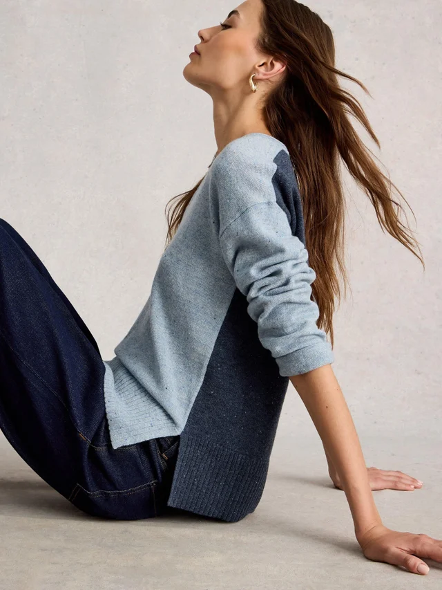 Pullover Lily mit V-Ausschnitt