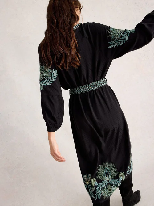 Besticktes Kleid Evie - Blk Mlt - 50 Bild 4