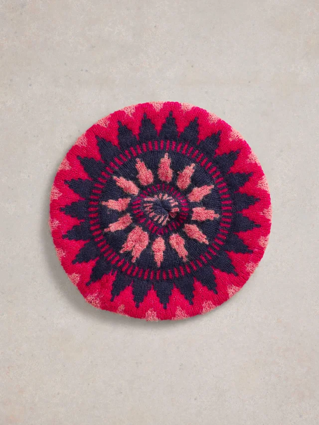 Baskenmütze Fairisle