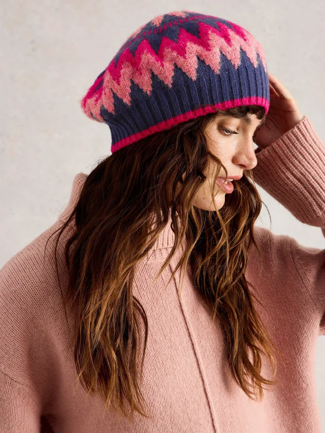 Baskenmütze Fairisle