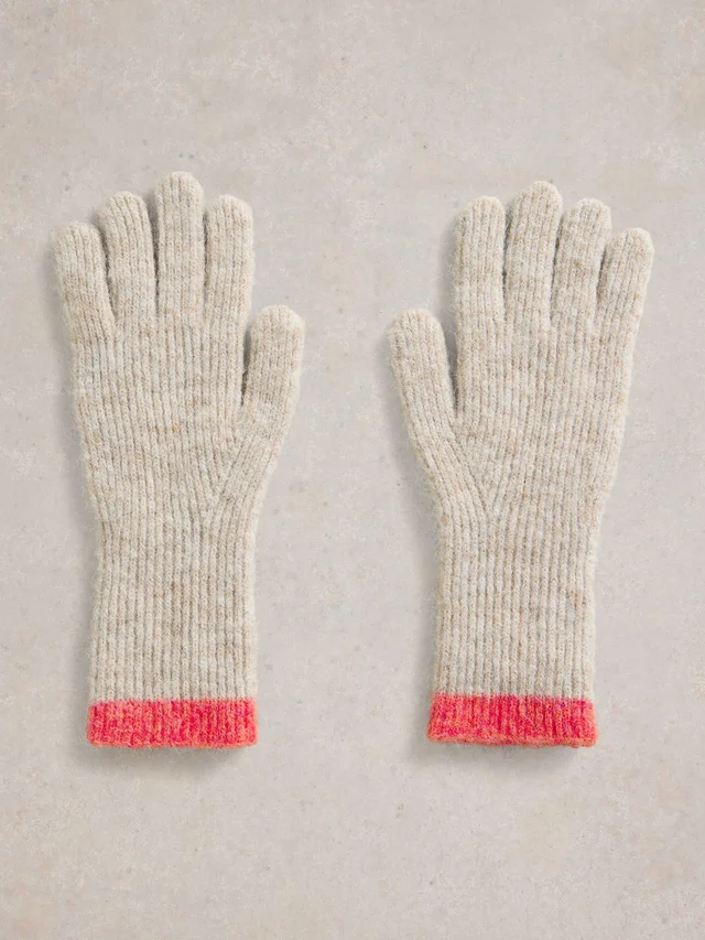 Strickhandschuhe Colour-Block