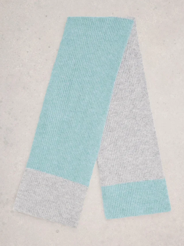 Strickschal Colour-Block
