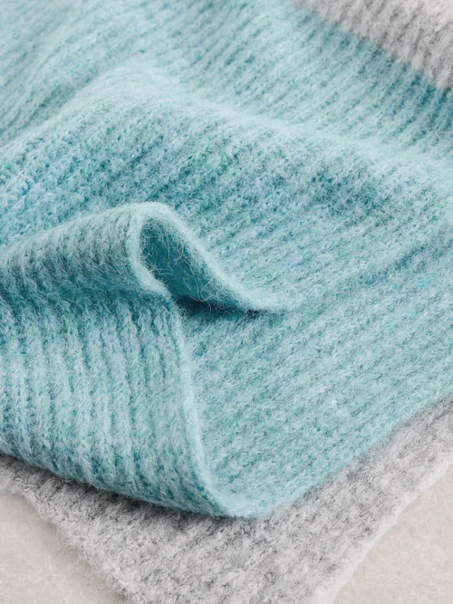 Strickschal Colour-Block Bild 3