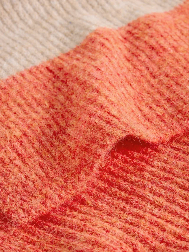 Strickschal Colour-Block