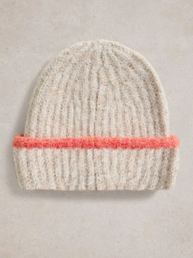 Strickmütze Colour-Block
