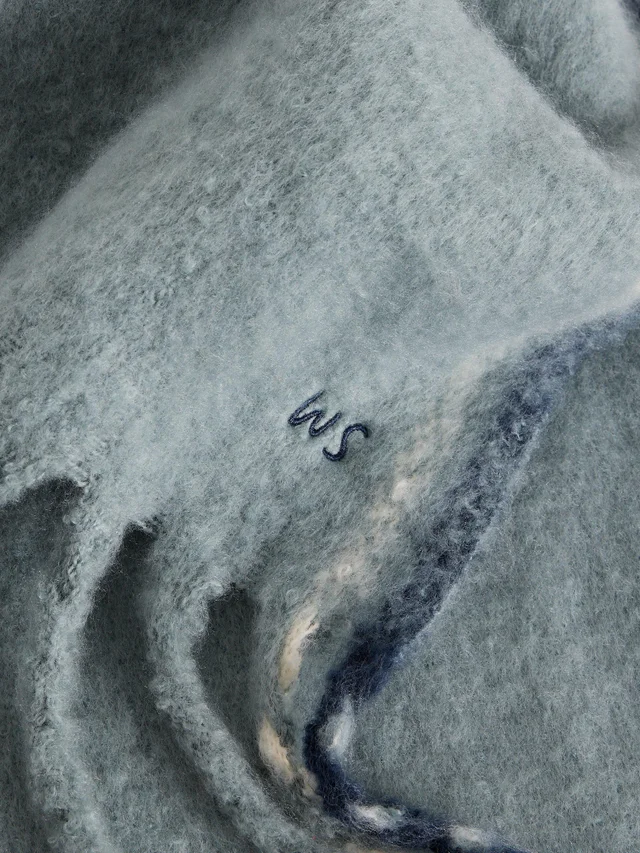 Gebürsteter Schal Shelly