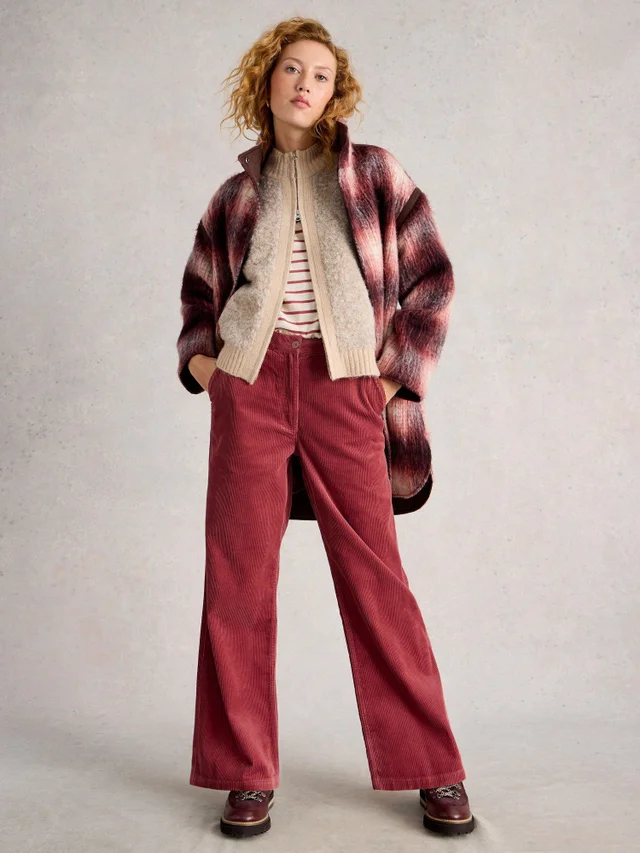 Kordhose Belle mit weitem Bein