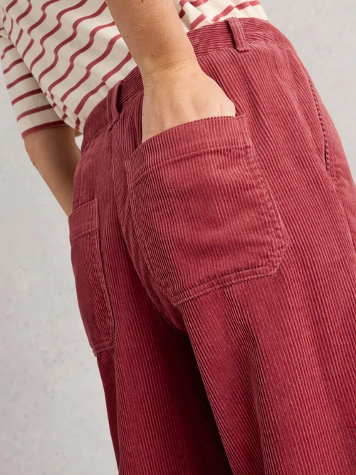 Kordhose Belle mit weitem Bein - Dus Pink - 52/R Bild 3