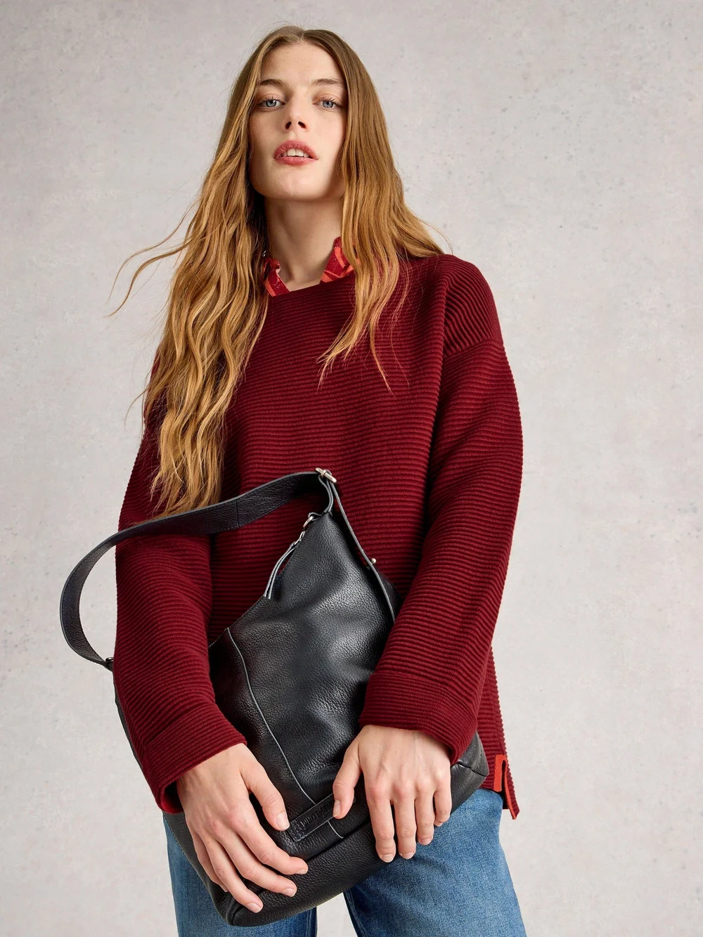 Pullover Jana - Deep Red - 52 Bild 1