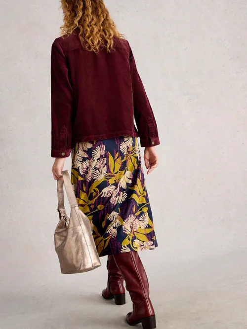 Kordjacke Carrie - Dk Plum - 52/R Bild 4