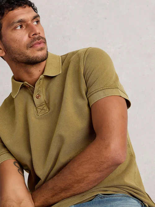 Polohemd Utility - Khaki Grn - XXXL/R Bild 1