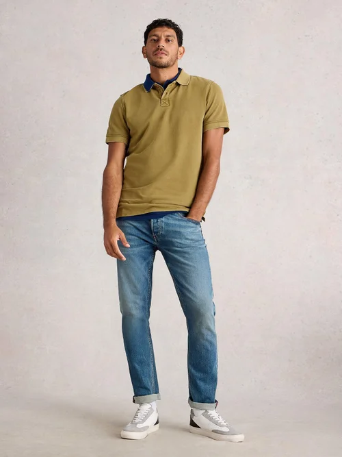 Polohemd Utility - Khaki Grn - XXXL/R Bild 2