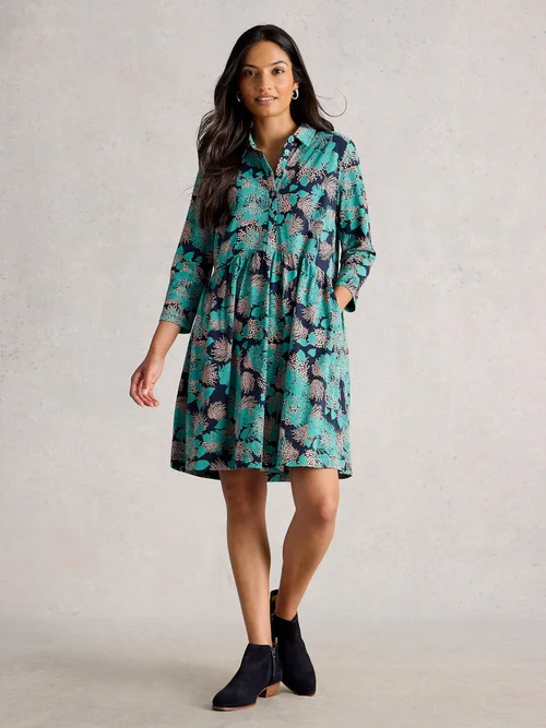 Jerseykleid Everly - Navy Multi - 52/R Bild 2