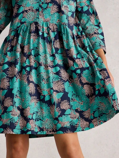 Jerseykleid Everly - Navy Multi - 52/R Bild 3