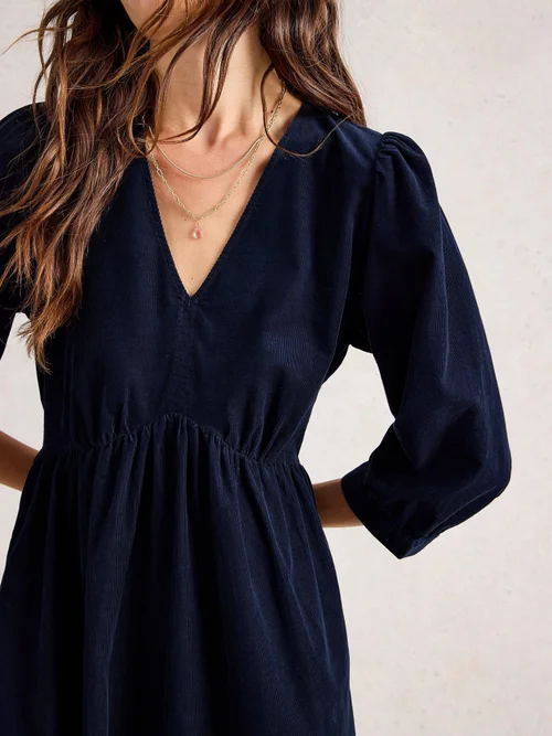 Kordkleid Lucy - Dark Navy - 52/R Bild 3
