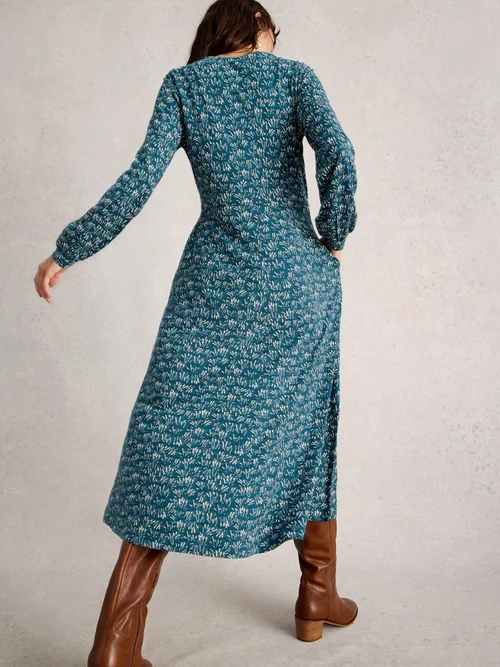 Jerseykleid Megan - Blue Pr - 52/R Bild 4