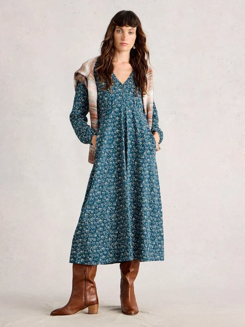 Jerseykleid Megan - Blue Pr - 52/R Bild 2