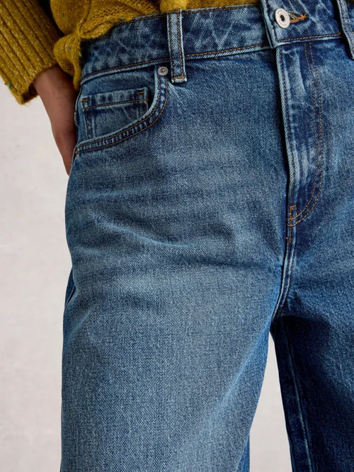 Jeans Aubrey Barrel-Fit - Mid Denim - 52/R Bild 3