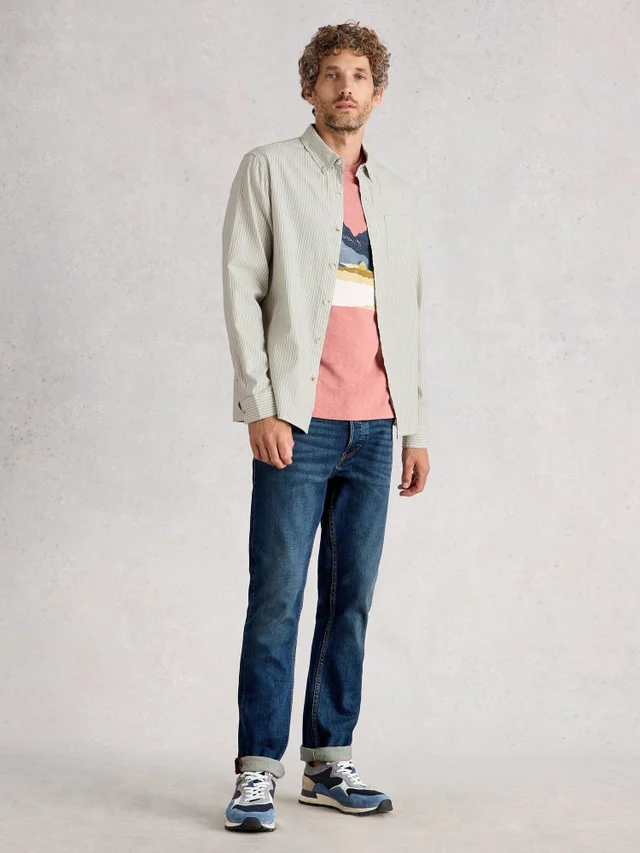 Gestreiftes Hemd Stamford