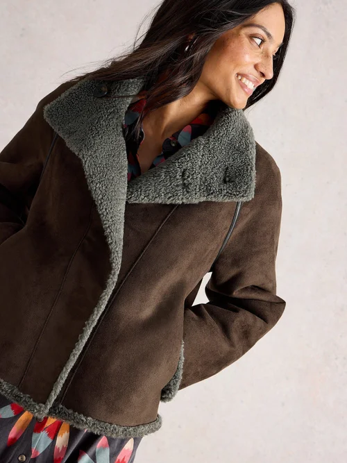 Wendejacke Adley mit Teddyfell - Grey Mlt - 52 Bild 3