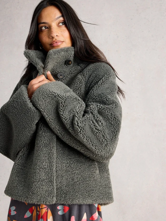 Wendejacke Adley mit Teddyfell