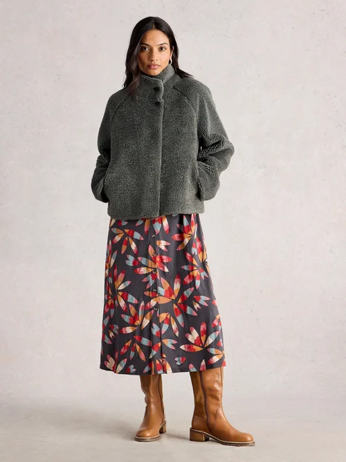 Wendejacke Adley mit Teddyfell - Grey Mlt - 52 Bild 2