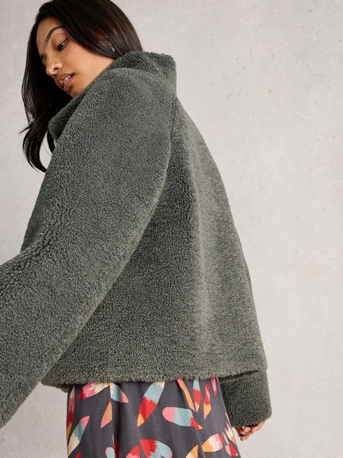 Wendejacke Adley mit Teddyfell - Grey Mlt - 52 Bild 4