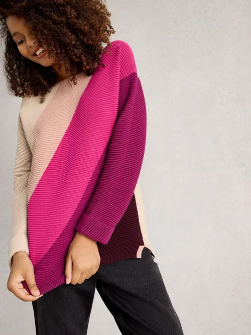 Pullover Jana - Purple Mlt - 52 Bild 3