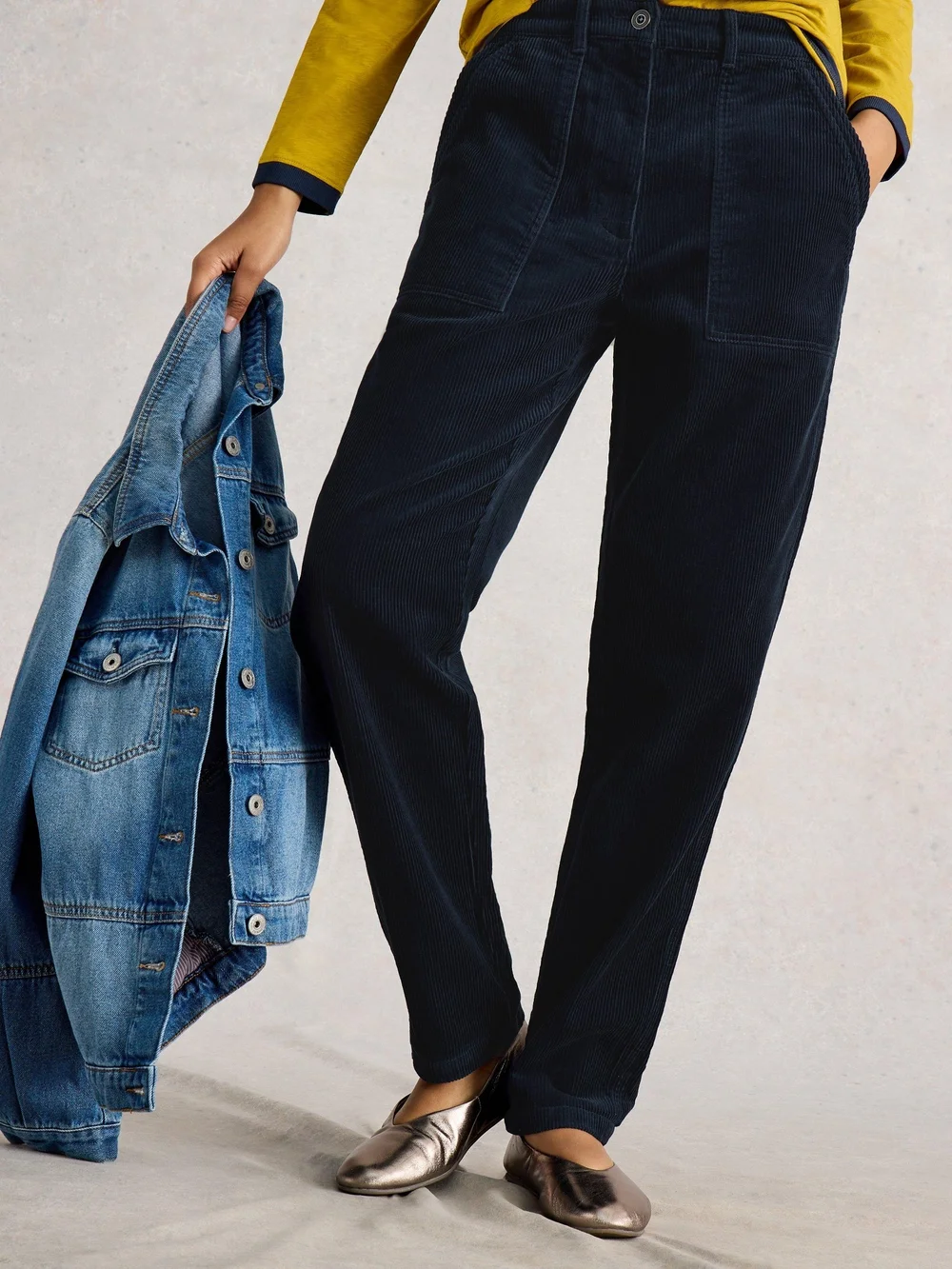 Macro-Kordhose Twister - Dark Navy - 52 Bild 1