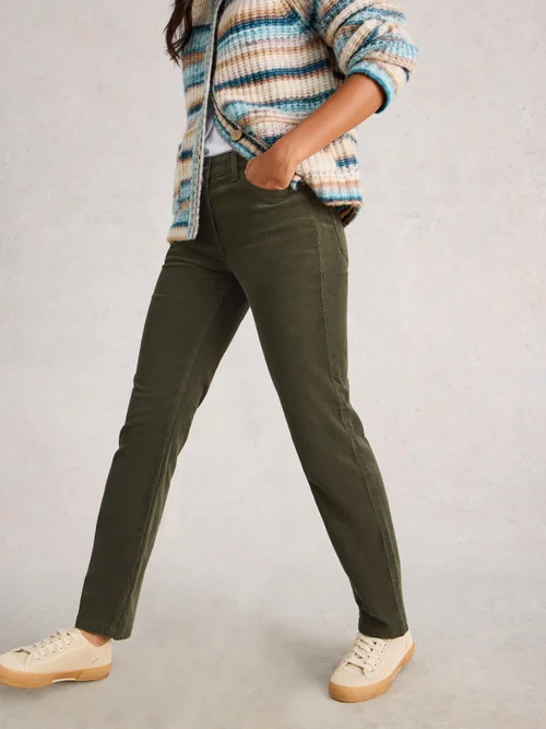 Kordhose Brooke - Khaki Grn - 52/R Bild 3