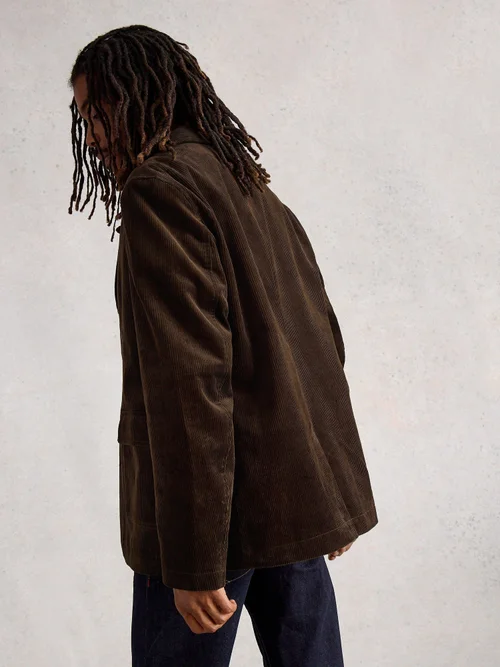 Kordblazer - Dk Brown - 48 Bild 4