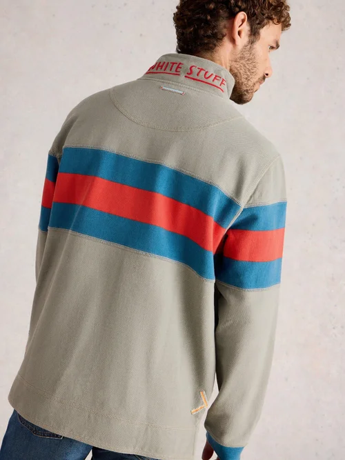 Piqué Sweatshirt - Green Mlt - XXXL Bild 4