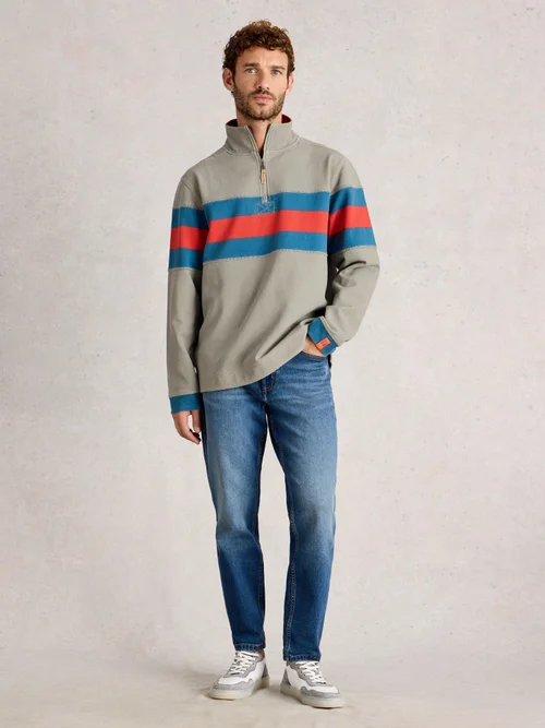 Piqué Sweatshirt - Green Mlt - XXXL Bild 2